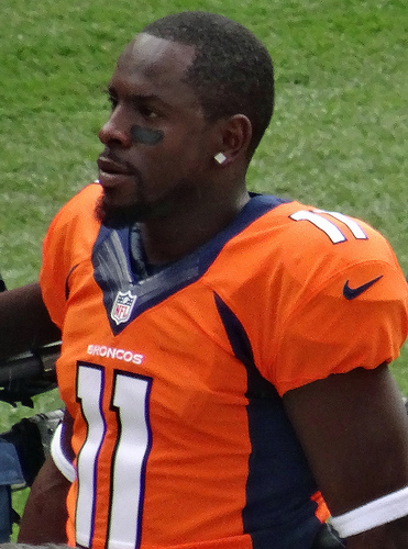 Denver Broncos Trindon Holliday by Jeffrey Beall