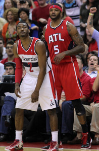 NBA Players John Wall and Josh Smith