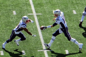 New England Patriots Tom Brady & Shane Vereen