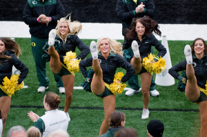 Oregon Ducks Cheerleaders