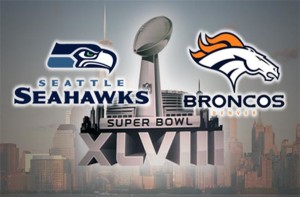 Seattle Seahawks vs Denver Broncos Super Bowl XLVIII