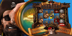 Slotland Treasure Island Slot Machine